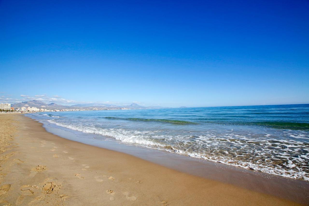 אליקאנטה San Juan Beach Apartment With Ac And Views מראה חיצוני תמונה